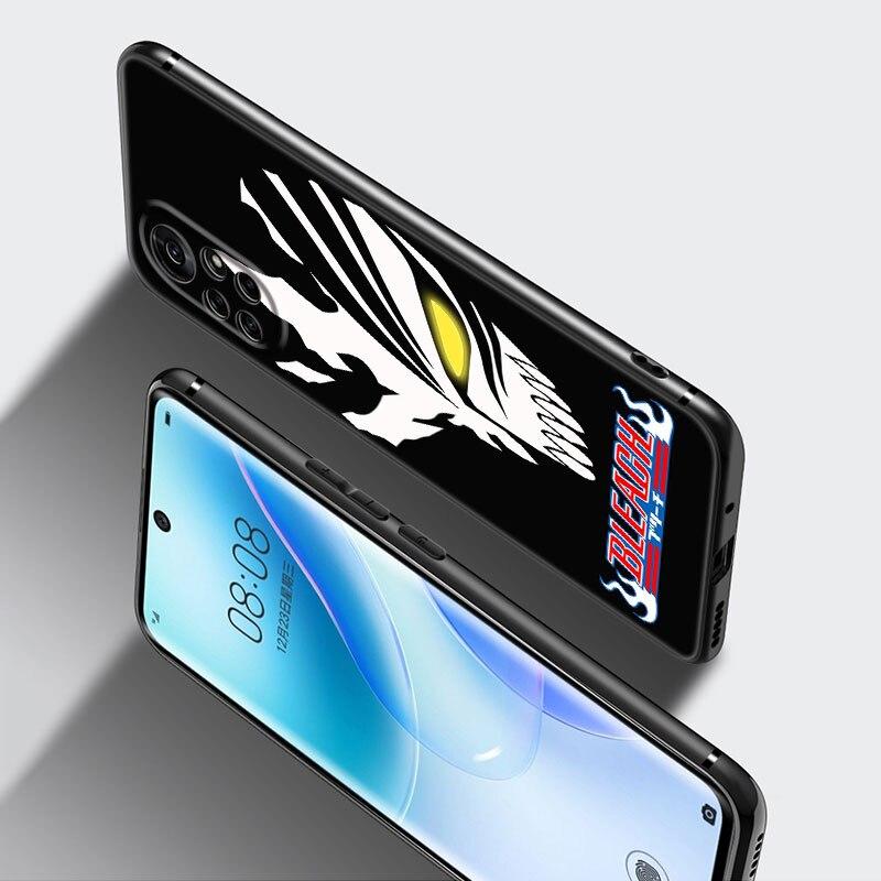 Чехол для телефона с аниме BLEACHS для Huawei Honor 60 50 SE 30S Mate 30 20 10 Lite 40 Nova 9 8 Pro Y60 8i 7i 7SE 5T, черный чехол премиум-класса