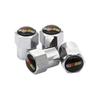 4pcs Car Wheel Tire Valves Tyre Stem Air Caps Cover For Mitsubishi Ralliart ASX Eclipse Galant Mirage Montero EVO Xpander Colt