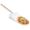 Pizza Peel Shovel with Wooden Handle Cake Shovel Cheese Cutter Peels Lifter Tool Pizza Shovel Baking Pastry Tools