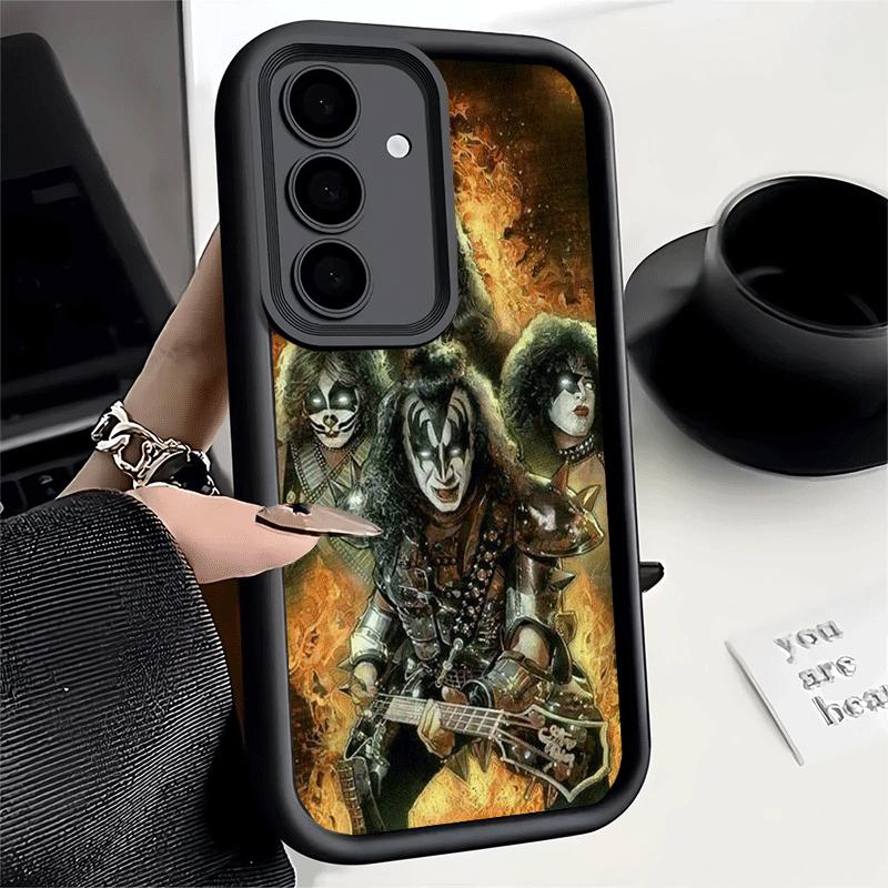 Чехол для телефона для Samsung Galaxy A17 A16 A15 A14 A13 Ремешок G-Guns N R-Roses A56 A36 A26 A55 A35 A25 A54 A34 A24 A53 A33 A23 A07 A06