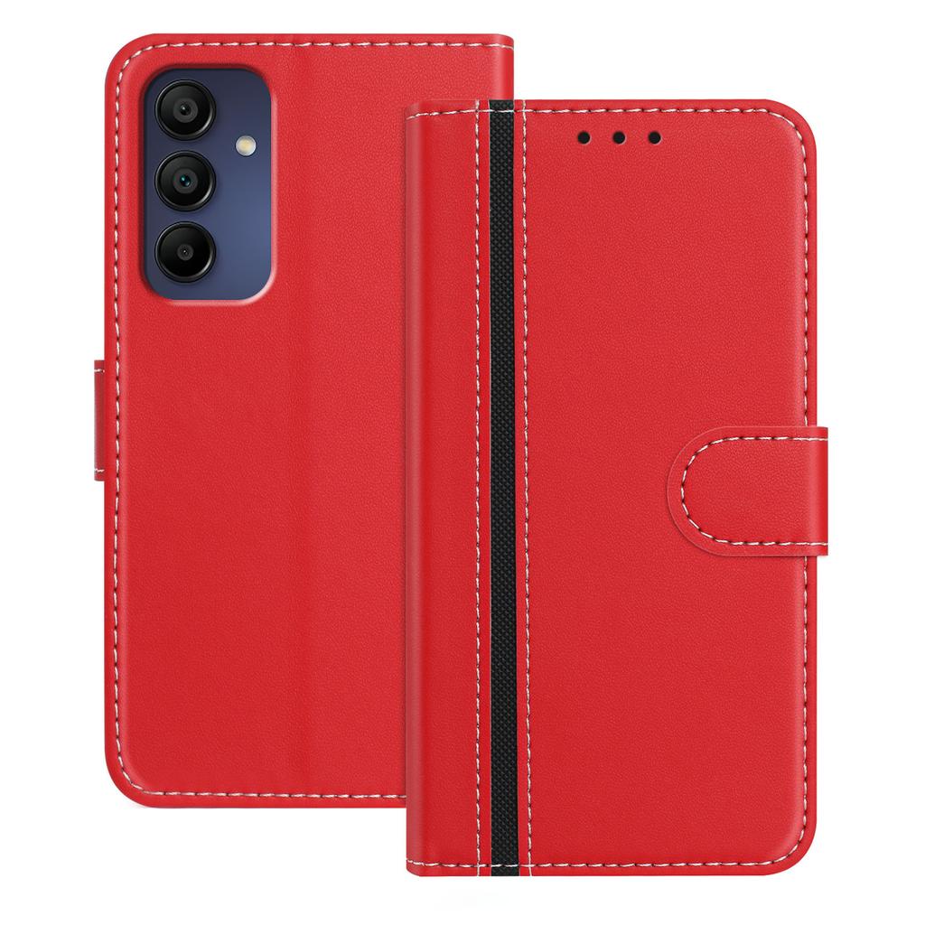 Для Samsung Galaxy A16 5G Чехлы для телефонов Кошелек Подставка Цветная кожаная обложка с магнитной застежкой