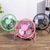 4inch Portable C Ooling Desk Cooler USB Rechargeable Office Metal Fan