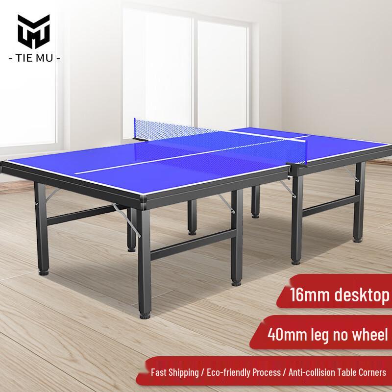 Tiemu Foldable Indoor Table Tennis Table