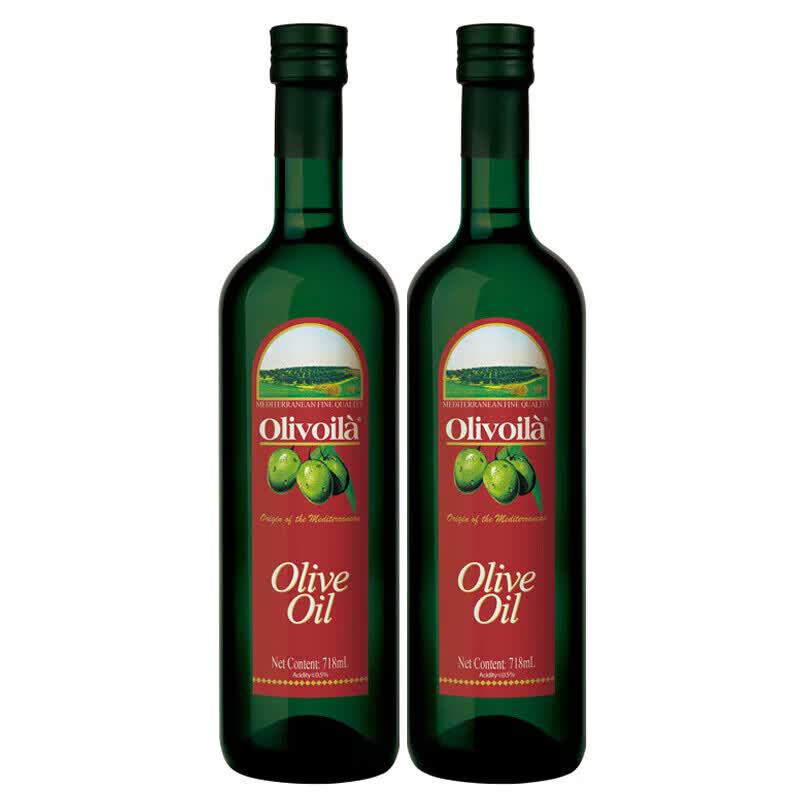 Подарочный набор оливкового масла Olivoila Extra Virgin, 2 бутылки