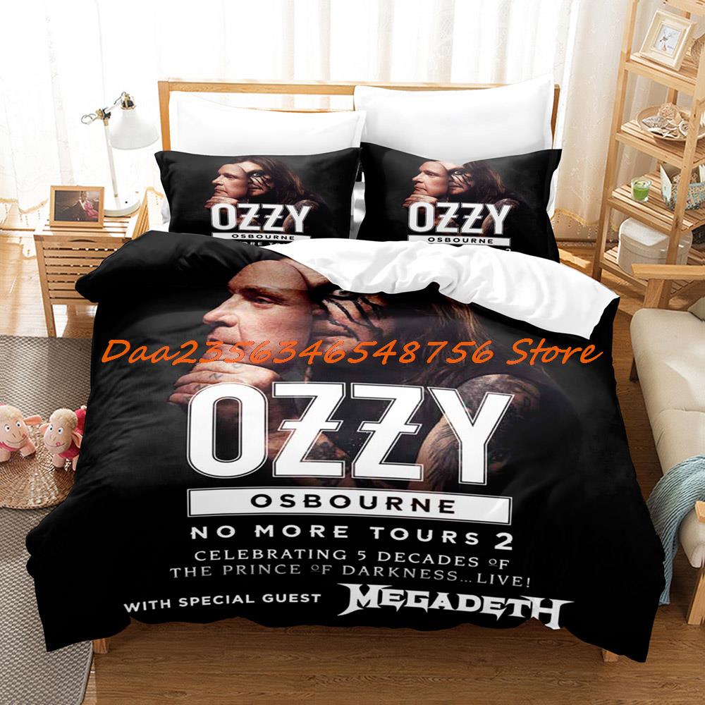 Comforter Ozzy Osbourne Bedding Set Single Twin Full Queen King Size Bed Set Aldult Kid Bedroom s Hip Hop Bed