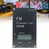 2000M 0.5W 500mW FM Transmitter Frequency LCD Display Stereo Digital 76-108MHz Adjustable Frequency FM Transmitter for FM Radio