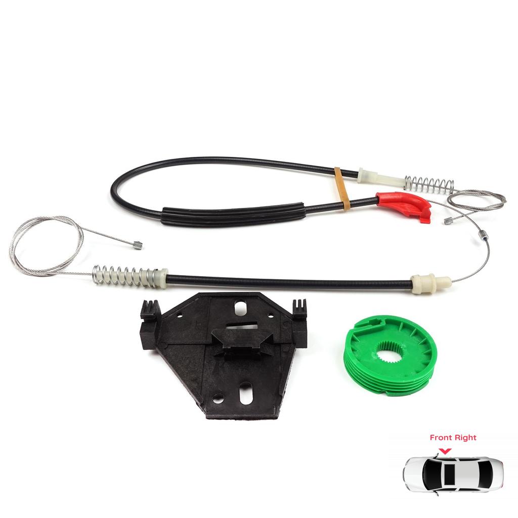 EWR5063 Electric Window Regulator Repair Kit Front Right Door for VW Transporter T4 MK4 Eurovan Caravelle 1990-2003 7D0959802