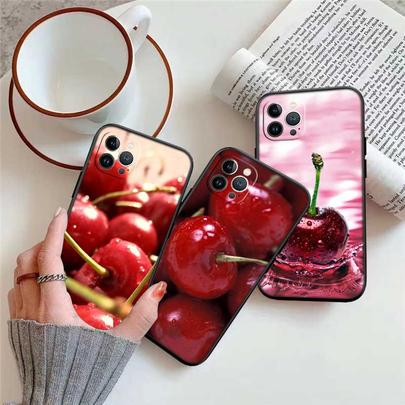 UP21 Cherry summer fruit New High-End Shell Phone Case for Xiaomi Poco C40 C50 C51 C55 C65 C71 C75 F3 F5 F6 F7 M2 M3 Pro Ultra