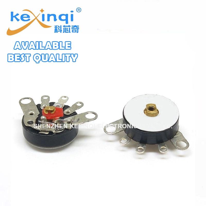 10 шт. RV12MM B10K B50K изогнутый штифт, плоский штифт с переключателем, потенциометр B503 B103, усилитель мощности, потенциометр громкости звука
