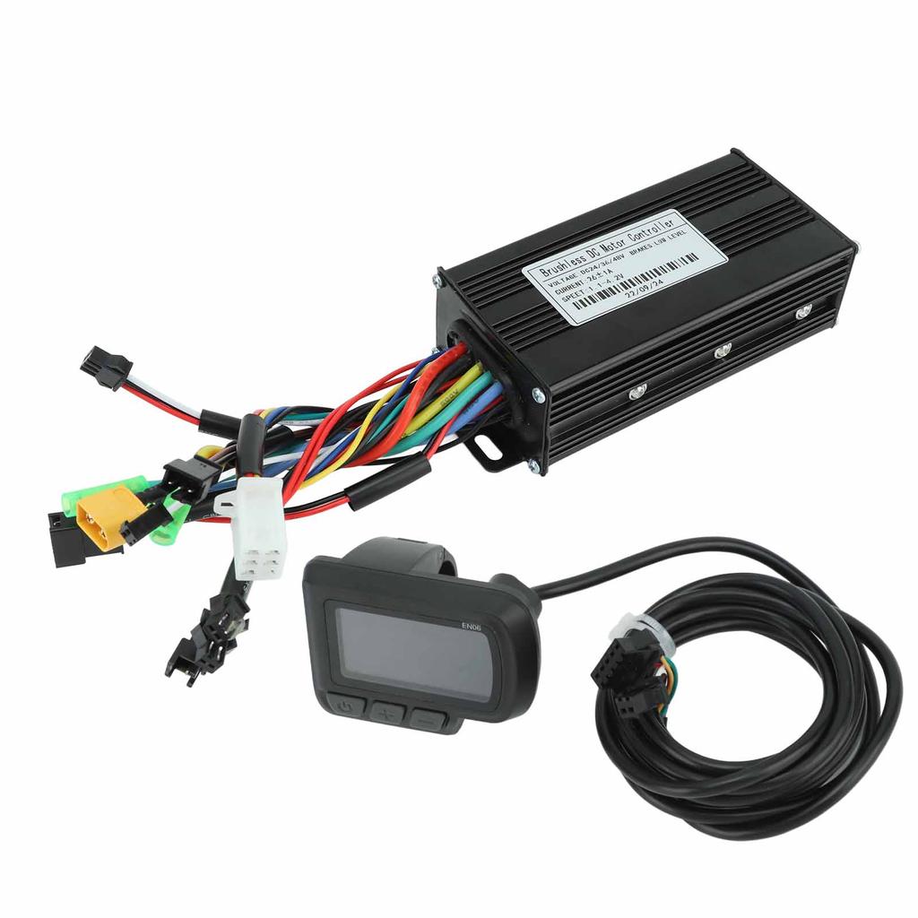 Electric Bike Controller Kit with LCD Display 24V 36V 48V 500W To 750W 26A 3 Mode Sine Wave