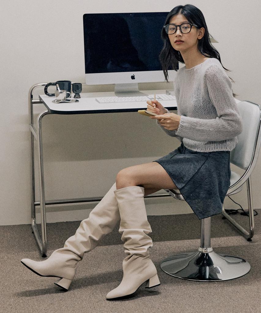 The Johi Maeve Knee-High Boots_2.5Cm, 5Cm (A Type)