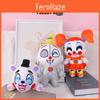 Плюшевая игрушка Fnaf Медведь Ночная игра Клоун Девочка Мягкая игрушка от Jili 25 см, Короткий плюш, Настраиваемая