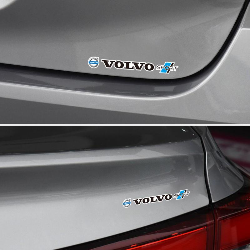 For Volvo 4PCS Car Body Stickers Auto Personalized Handsome Decal For Volvo Xc60 Xc90 V40 V60 S60 V50 V90 S80 C40 XC40 V70 XC70