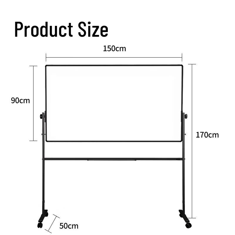 Deli H-Frame Reversible Magnetic Whiteboard