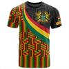 Футболка с 3D-принтом карты флага Ганы для мужчин, одежда, повседневная детская футболка, футболка с национальной эмблемой GHA, спортивная мужская майка, топы Африки