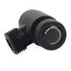 Integrated Soda CO2 ASA Adapter Valve for Filling Soda Tank W21.8‑14 TR21‑4 Thread Black