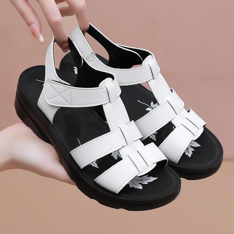 Women Sandals New Summer Shoes Woman Sandals for Wedges Sofr Sole Chaussure Femme Casual Gladiator Platform Shoe Mother Sandales