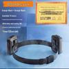 Rechargeable Waist and Neck-Hanging Portable Cooling Fan for Outdoor and Construction Use