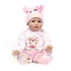 40 см Bebe Realista Reborn Doll Реалистичная кукла Reborn для девочек, силиконовые куклы, игрушки для детей, рождественский подарок Bonecas для детей