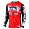 TROYLEE Mens Womens Mountain Bike Cycling Jersey Long Sleeve Quick Dry Breathable Trail Downhill Riding Shirt Summer