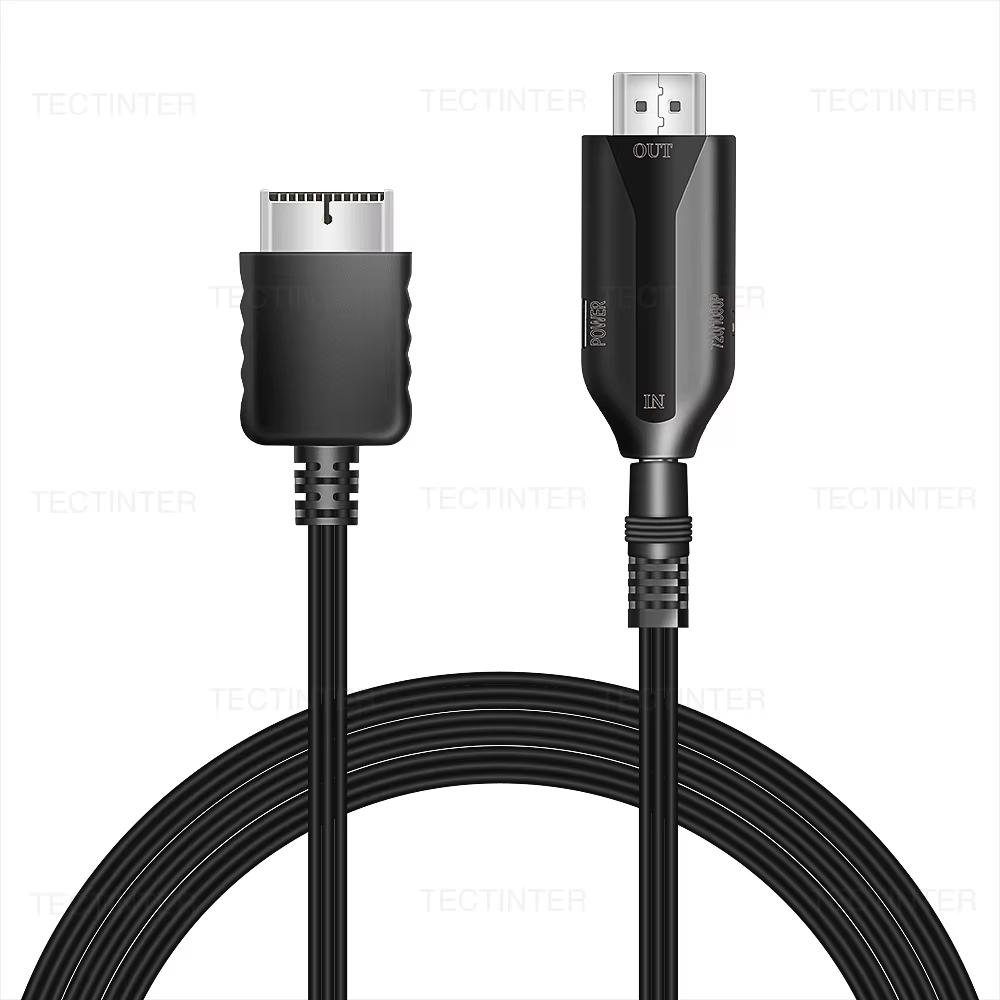 Для Playstation 2 HDMI-совместимый конвертер-адаптер Поддерживает режимы отображения PS2/PS1 для HDTV PC Full HD Адаптер-кабель
