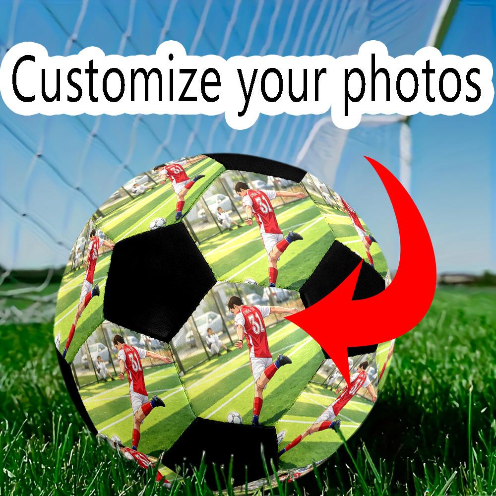Arsenal Football Player Personalized image Size 5 Soccer Ball Machine Sewn Indoor/Outdoor Training and Matches Personalized Soccer Ball