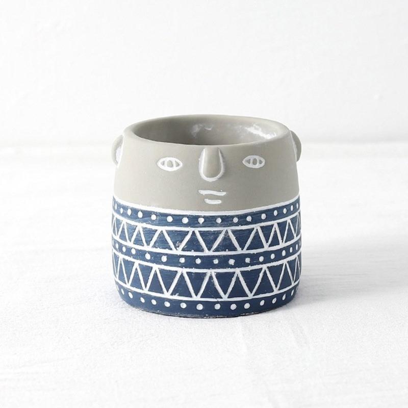 Абстрактное лицо, форма для цветочных горшков, формы для эпоксидной смолы, держатель для ручек, подсвечник, цементный горшок, силиконовая форма, украшения для дома