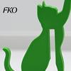 Creative Toy Hook 3D Printed Dog/Cat Hook, Compact Decorative Door Interactive Dog Shaped Pet Shape Hanger Ornament for Living Room Bedroom