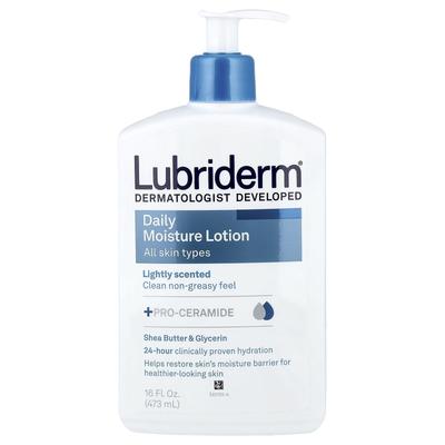 Lubriderm, Лосьон для ежедневного увлажнения, Для всех типов кожи, Нежный аромат, 473 мл (16 жидких унций)