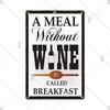 Retro Metal Plate Drink Tin Sign Funny Beer Wine Lover Vintage Metal Plaque for Bar Pub Club Kitchen Home Man Cave Wall Decor