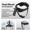 Head Strap Mount Adjustable 360 Rotatable Headband Holder for Pocket3 Pocket4 Insta360 Phone POV Outdoor Cycling Vlog Accessory