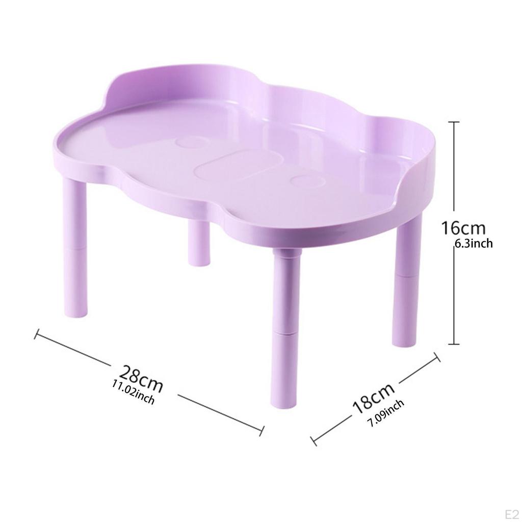 Hamster Adjustable Height Sturdy Stable Small Animals Platform for Exercise Wheel Food Bowl Water