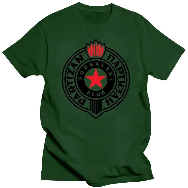 Partizan Belgrad T Shirt New Short Sleeve Round Collar Animes T Shirts Fashion 2019 Unisexs designer clothes new in tops tees