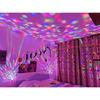 1Pcs Crystal RGB Projection Lamp E27 DJ Disco Ball Light Rotating Magical Ball Light  KTV Bar Stage