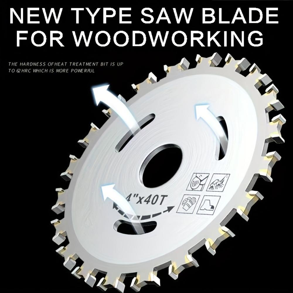 4" 110 мм x 20 мм 40T двухсторонний сплав дисковая пила диск для резки дерева многоцелевой деревообрабатывающий отрезной диск для угловой шлифовальной машины
