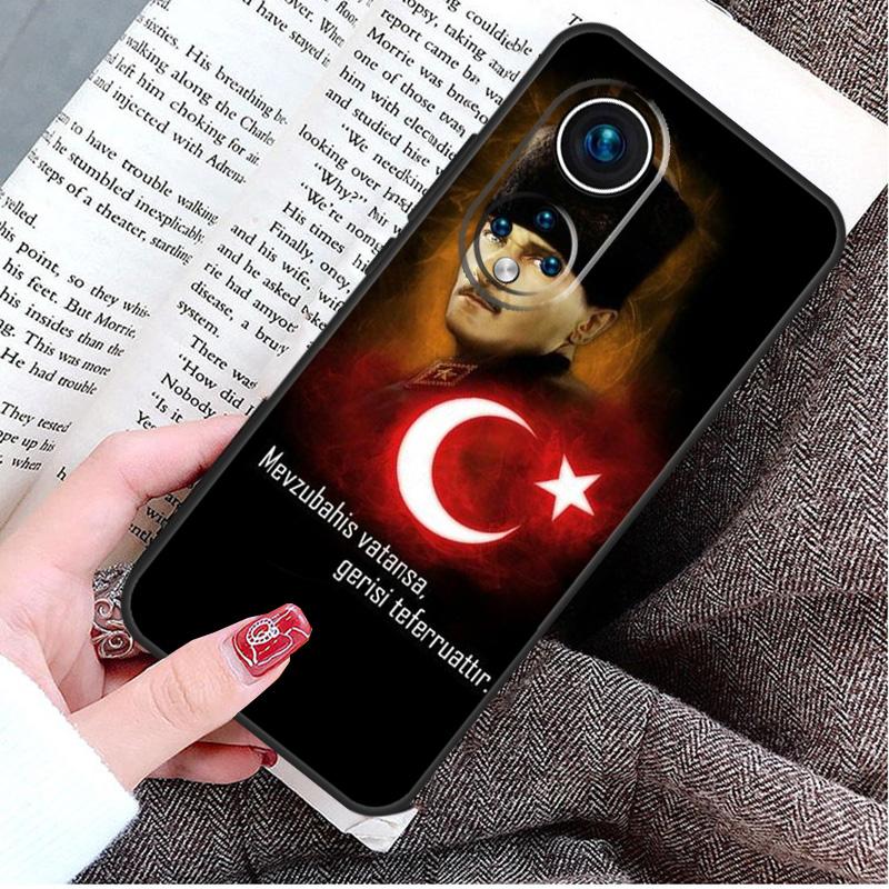 Чехол Турция Турция Ататюрк Флаг Для Honor Magic 8 Pro 5 6 7 Lite Honor 400 200 50 70 90 X9d X9c X9b X9a X8b Win RT Чехол