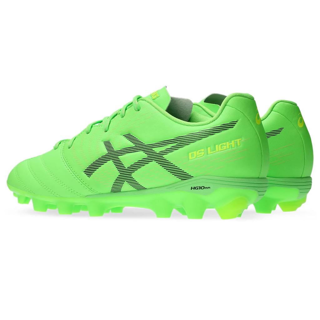 Asics DS LIGHT JR GS 1104A054 Soccer Size 300 Size 2E Shoes, Unisex, (Green Gecko/Black), 23.5 Cm,
