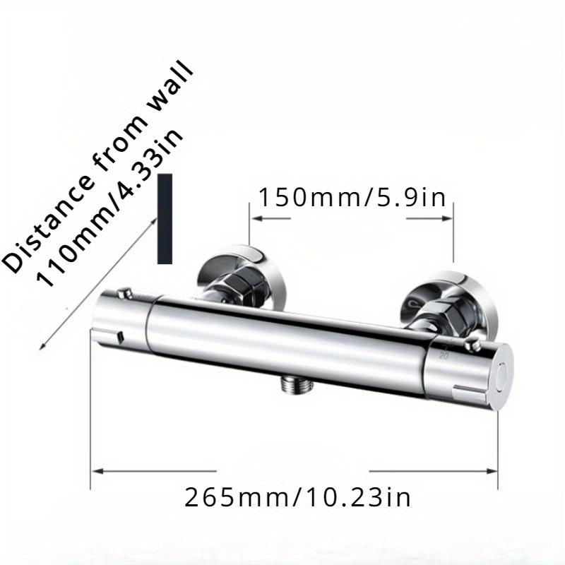 1 шт. термостатические смесители для душа, термостат, смеситель для горячей и холодной воды, смеситель для ванной комнаты, смесительный клапан, аксессуары для смесителя для ванны
