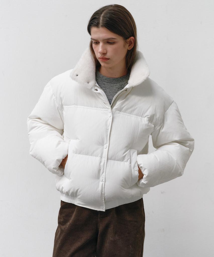 OSTKAKA Hood Option Duck Down Ivory