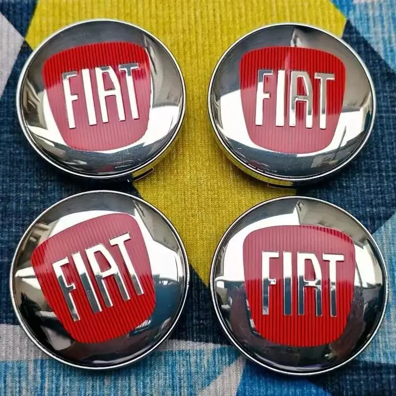 4 шт. 60 мм Для Fiat 500 Колпачки центральных ступиц колес Диски Пылезащитная крышка Колпачки Ступицы Для Punto Stilo Bravo Ducato Freemont 124 600