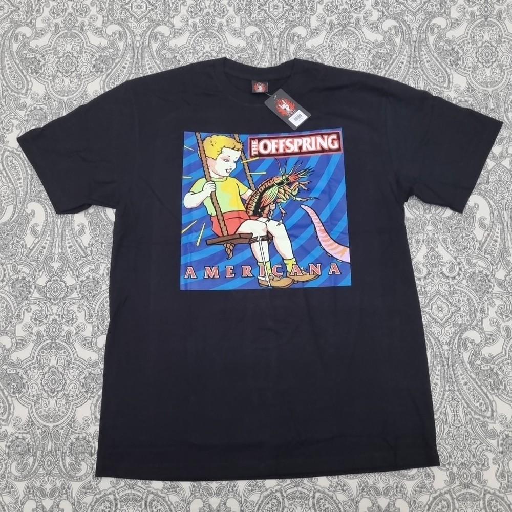 Футболка The Offspring Americana Tour Band Europe 99 Графический принт Новая