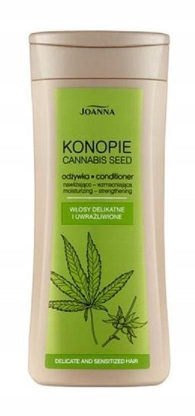 Joanna Hemp Hair Shampoo, Moisturizing And Strengthening 400