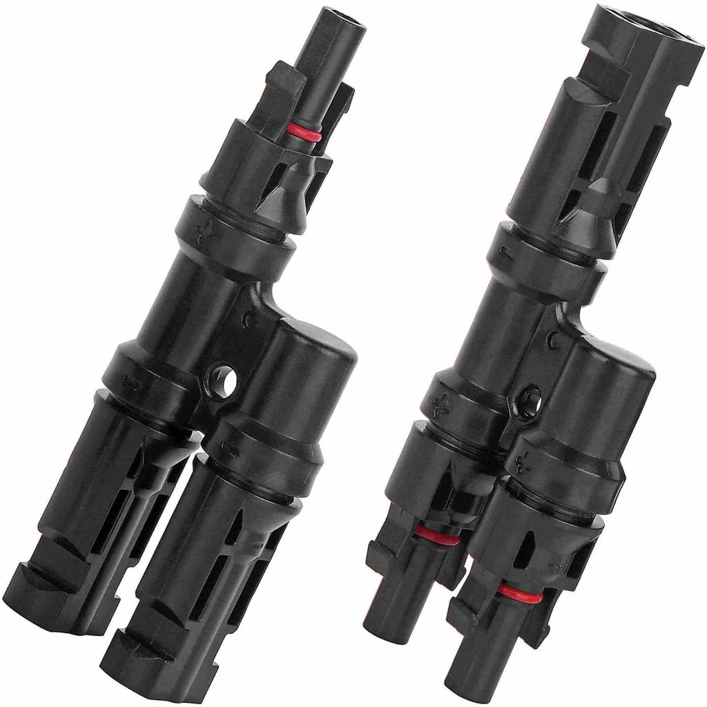 Connector 1 Pair Solar PV Multi Parallel Branch Connectors Pv Module Panel Connector Male & Female Solar Energy Adapter