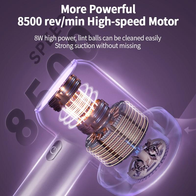 Портативная электрическая бритва для ткани, перезаряжаемое устройство для удаления ворса с 6-лепестковыми лезвиями, удаление флисового пуха, ворса, шариков с вашей одежды, ковров, постельных принадлежностей