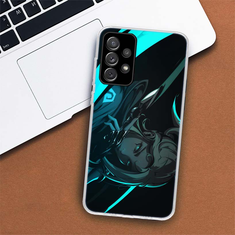 Крутой чехол для телефона Valorant для Samsung Galaxy A53 A52 A73 A72 A12 5G A13 A22 A23 A32 A33 A02S A03S A42 A43 A50S, чехол