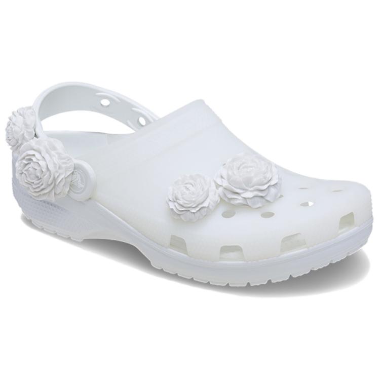 Crocs Модные Элегантные Клоги Женская Обувь Белый 211486-1NK