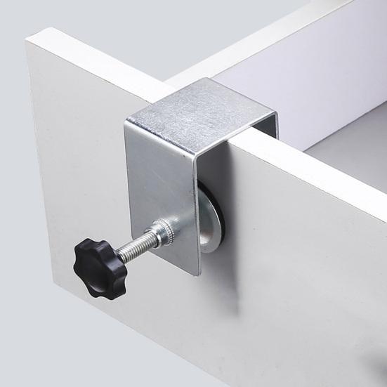 2 шт. зажимы для фиксации ящика, нержавеющие, прочные, несущие противоскользящие конструкции, передние монтажные зажимы для ящика, деревообрабатывающие инструменты