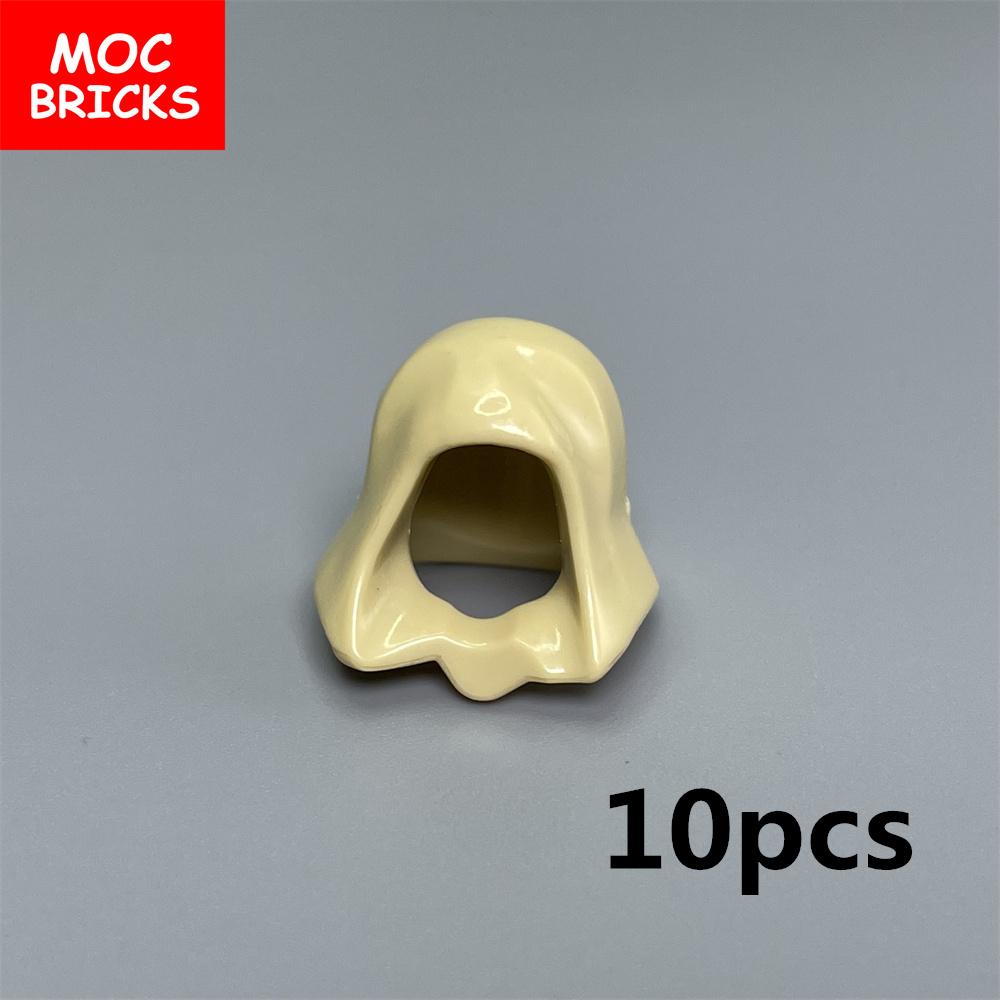 MOC Блоки Головной убор Капюшон Шлем Опущенный 4 см Тело Фигурки Аксессуар для ношения 30381 15428 Строительные кубики Игрушки Детские подарки