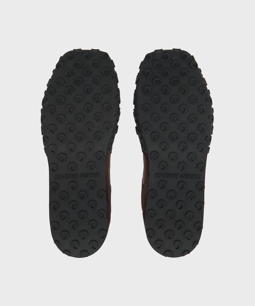 Marine Serre (W) Suede Leather Ms Rise Tyko Bk99 Black