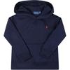 Polo Толстовка с логотипом, с капюшоном, с длинными рукавами, детская, темно-синяя 323749954060